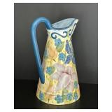 LR - Certified International Lesal Studio Ceramic Pitcher
