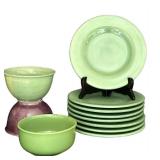 LR - TableTops Gallery Corsica Plates & Bowls Mixed Lot