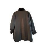 HC - Reversible Faux Fur Black Jacket