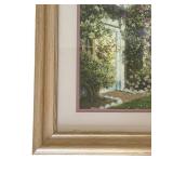 LR - Signed Framed English Village Print