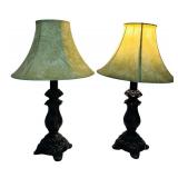 LR - Pair of Accent Table Lamps 17' H