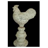 LR - Distressed Rooster Figurine
