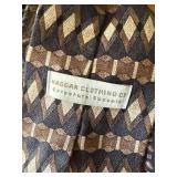 Vintage Men's Necktie Lot Mixed Brands Geometric Paisley Wide Ties