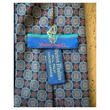Vintage Men's Necktie Lot Mixed Brands Geometric Paisley Wide Ties