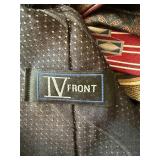 Vintage Men's Necktie Lot Mixed Brands Geometric Paisley Wide Ties
