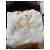 Men's Sweater, Long Johns & Sleep Set Lot -Woolrich -Eddie Bauer -Dockers -7 Pc