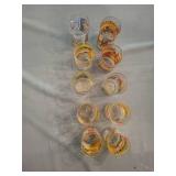 Vintage McDonald's Muppet Babies Glasses (Lot of 8)