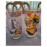 Vintage McDonald's Muppet Babies Glasses (Lot of 8)