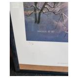 Herb Brooks Signed!! One More Pass  Canada Geese by James Meger