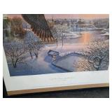 Herb Brooks Signed!! One More Pass  Canada Geese by James Meger