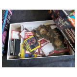 Collectible Jesse Ventura WWF action figures one with box and WWF Trivia Game