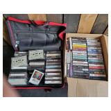 Vintage cassette Tapes of various artists, Metallica, Journey, Boston 38 special and so much more