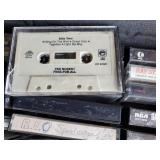 Vintage cassette Tapes of various artists, Metallica, Journey, Boston 38 special and so much more