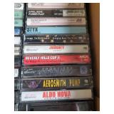 Vintage cassette Tapes of various artists, Metallica, Journey, Boston 38 special and so much more