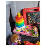 Lot of Vintage Toys Fisher Price View master and more