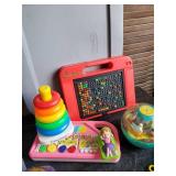Lot of Vintage Toys Fisher Price View master and more