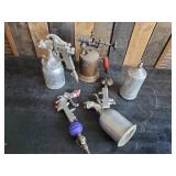 Vintage spray guns Davilbiss sharpe and more