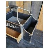 Cool Vintage Watkins Wooden Travel Salesmans Box