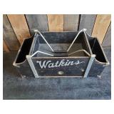 Cool Vintage Watkins Wooden Travel Salesmans Box