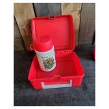 2 Vintage Lunchboxes Home Alone 2, Barbie with Thermos