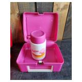 2 Vintage Lunchboxes Home Alone 2, Barbie with Thermos