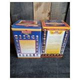 2 Budweiser Holiday Steins 1999 & 2000 still in boxes never used