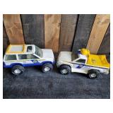 2 Vintage Collectible NAPA toy trucks