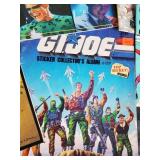 Lot of vintage books and comic books Superman GI joe and more