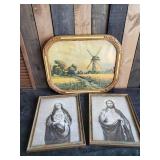 Gorgeous Vintage Lithographs with beautiful frames