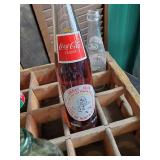 Amazing Pepsi Crate with Gorgeous Color and Squirt Crate with various Vintage Soda Bottles
