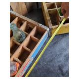 Amazing Pepsi Crate with Gorgeous Color and Squirt Crate with various Vintage Soda Bottles