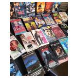 Lot of Many VHS tapes with various Titles