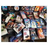 Lot of Many VHS tapes with various Titles