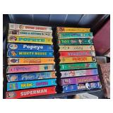 Large Lot of Various Title of VHS Tapes