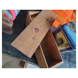 Vintage Tins and trays with beautiful color