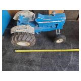 Vintage toy The Big Blue Ford 8000 Tractor and trailor