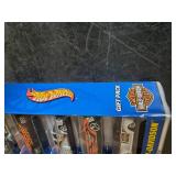 Vintage Harley Davidson Hotwheels cars still in box