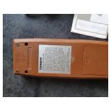 Collectible Tandy Football Game with instructions and vintage activation tennis game