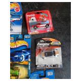 Lot of hotwheels and one john deere still in packages