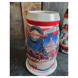 4 Budweiser Steins no chips or cracks