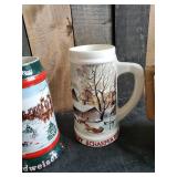 4 Budweiser Steins no chips or cracks