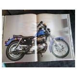 Harley Davidson Lot 2 Hats one Leather, 2 Coffee Table Books