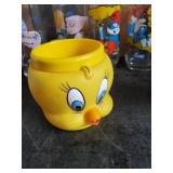 Lot of Disney and other drinking glasses of various styles