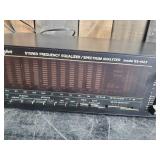 Vintage Model SS-412X Sound Shaper Stereo Frequency Equalizer/Spectrum analyzer