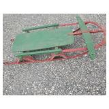Vintage Sled with great color perfect Christmas décor