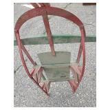 Vintage Sled with great color perfect Christmas décor