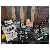 Lot of Various Vintage Cameras of different Styles and Sizes