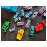 Vintage Metal Cars and 1975 Hot Wheels Storage Case
