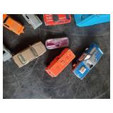 Vintage Metal Cars and 1975 Hot Wheels Storage Case