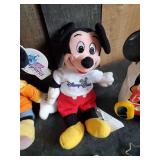 Lot of Various Vintage Disney Items, Glasses Puzzles Bank and more